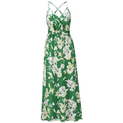 Maxi Dress Women European Bohemian Maxi Dress - Maxi Dress - HLJ-GG - Mad Fly Essentials