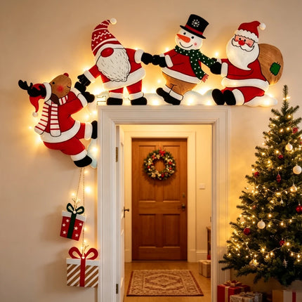 Christmas Decor Santa Snowman Door Frame Toppers - Christmas Decor - XR Partyday - Mad Fly Essentials