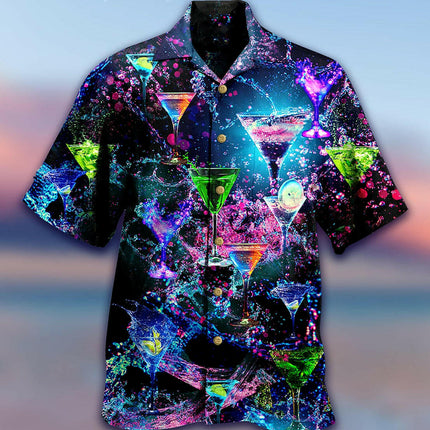 Men Cocktail Fashion 3D Hawaiian Shirts