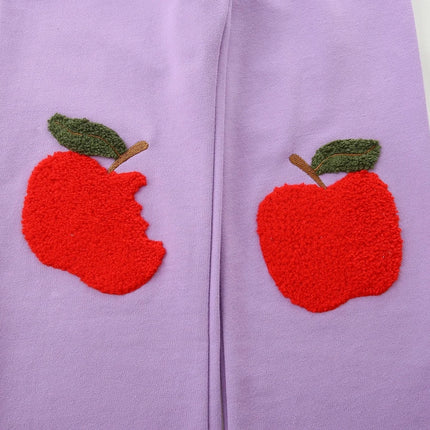 Sweatpants Girl Heart Embroidery Pants - Sweatpants - Jumping Meters - Mad Fly Essentials