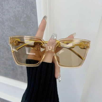 Women Sunglasses Retro Large Frame Concave Eyewear - Women Sunglasses - Barcur - Mad Fly Essentials