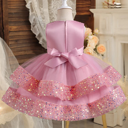 Party Dress Girl Vintage Rainbow Formal Dress - Party Dress - NNJXD - Mad Fly Essentials