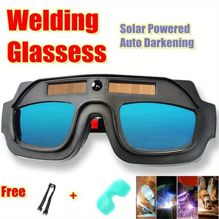 Welding Mask Anti Glare Auto Darkening Glasses - Welding Mask - Kriocy - Mad Fly Essentials