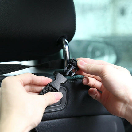 Portable Back Car Seat Washable Leak-proof Folding Organizer