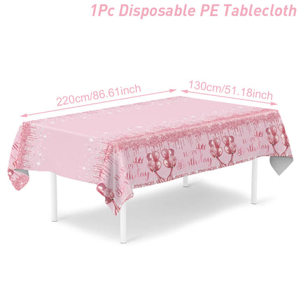 Wedding Decor NewImage Purple Tablecloth Birthday Party Supplies - Wedding Decor - Newimage - Mad Fly Essentials