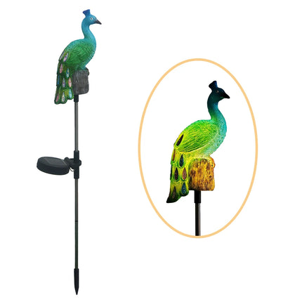 LED Landscape Light Solar Peacock Waterproof Patio Lights - LED Landscape Light - Nosinconn - Mad Fly Essentials