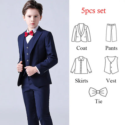Gentleman Outfit 1-14y Boy Black Wedding Suit - Gentleman Outfit - Nimble - Mad Fly Essentials