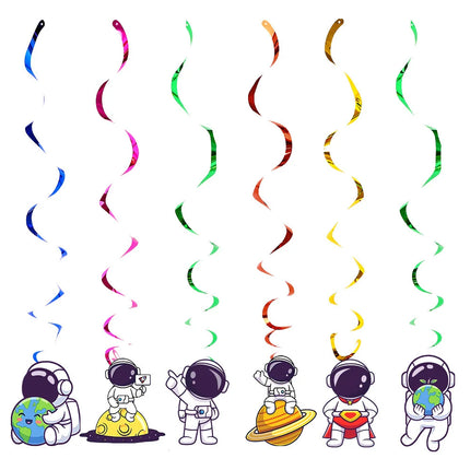 Party Essentials Space Astronaut Tableware Kid Birthday Decor Supply - Party Essentials - LISM - Mad Fly Essentials 