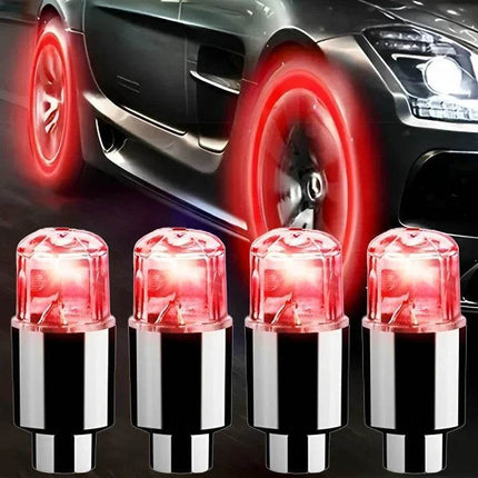 Auto Ambient LED Tire Neon Valve Cover Lights - Mad Fly Essentials