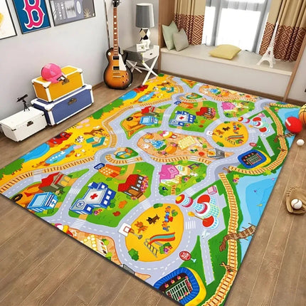 Activity Toys Kids Cartoon Playmat Traffic System Learning Toy - Activity Toys - Kid Essentials - Mad Fly Essentials