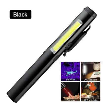 Magnetic LED 14500 Work COB Flashlight - Mad Fly Essentials