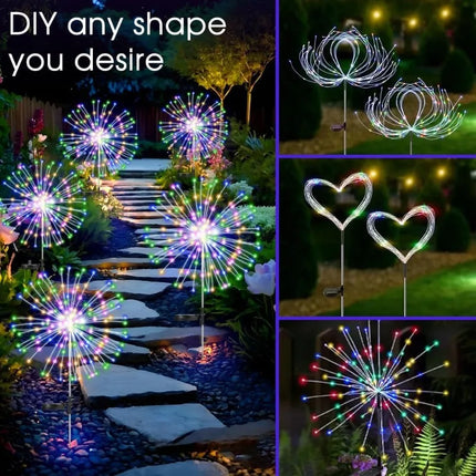 LED Garden Light Solar Pathway Fairy Garden Decor - LED Garden Light - IWP - Mad Fly Essentials