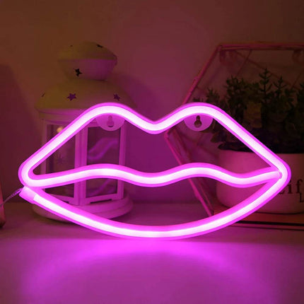 Pink LED Neon Butterfly Night Light - Mad Fly Essentials