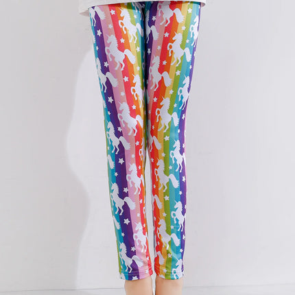 Leggings Baby Girl Floral 3D Pencil Pants - Leggings - LMOFA - Mad Fly Essentials
