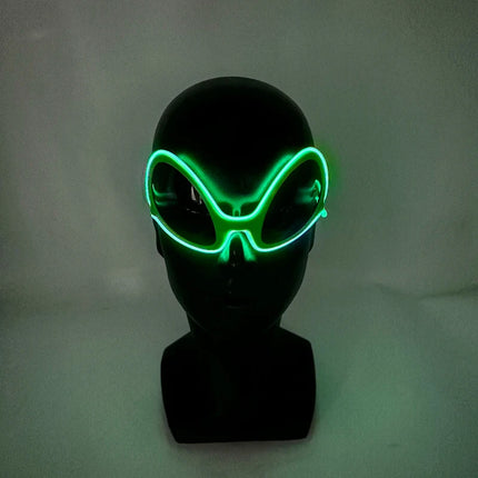 Men Sunglasses Halloween Funny Alien Style Luminous Eyewear - Men Sunglasses - DDDLONG - Mad Fly Essentials