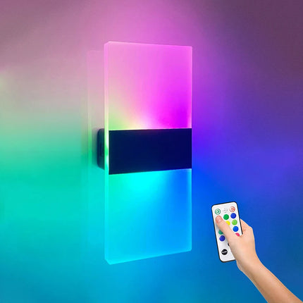Home USB Rechargeable RGB Wall Sconce