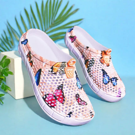 Women Slippers Butterly Clogs Beach Sandals Home Slippers - Women Slippers - Hajink - Mad Fly Essentials