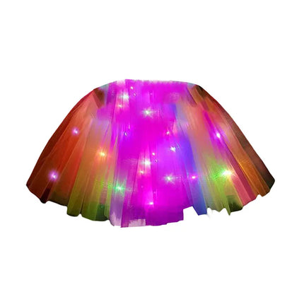 Baby Girls Luminous LED Butterfly Skirt Costume Set