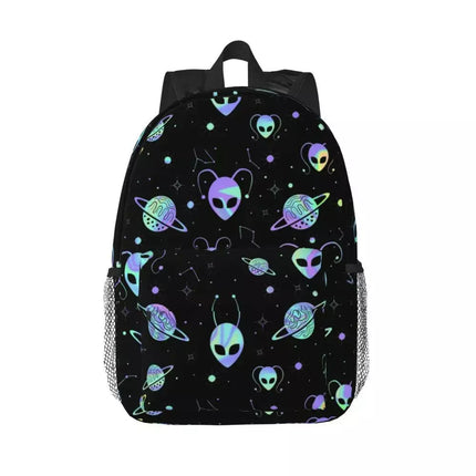 Holographic Alien Universe 15 Inch Laptop Bags - Men's Fashion Mad Fly Essentials