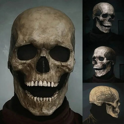 Costume Mask Scary Boy Men Full Head Skull Mask - Costume Mask - Tiandirenhe - Mad Fly Essentials