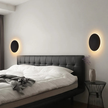 Modern Minimalist Round LED Wall Sconce