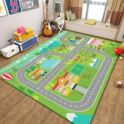 Kids Cartoon Game Carpet Dinosaur Area Rug - Mad Fly Essentials