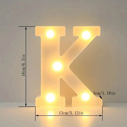 Wedding Decor Led Light Number Letters Sign - Mad Fly Essentials