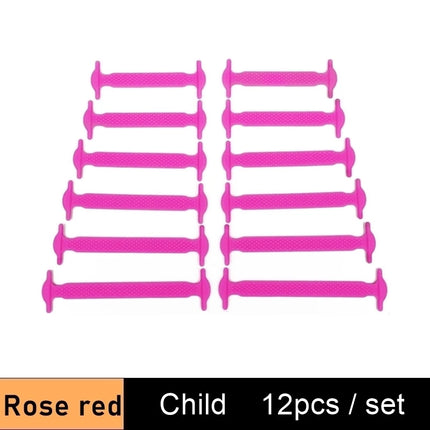 Boys Footwear Silicone Elastic No Tie Shoelaces - Boys Footwear - Basic Gold Yao - Mad Fly Essentials
