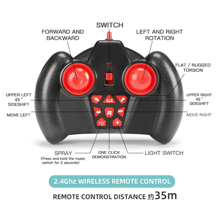 Activity Toys Wireless 4WD RC Drift Stunt Car Toy - Activity Toys - Bigshu - Mad Fly Essentials