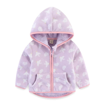Jacket Girl Heart Zipper Autumn Casual Outerwear - Jacket - Vikita - Mad Fly Essentials