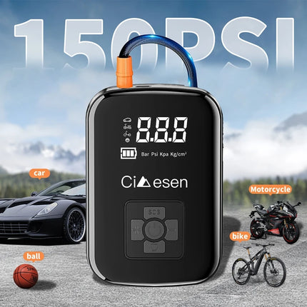 Auto Essentials Wireless Tire Inflator Air Compressor - Auto Essentials - Baseus - Mad Fly Essentials