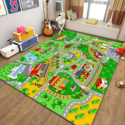 Activity Toys Kids Cartoon Playmat Traffic System Learning Toy - Activity Toys - Kid Essentials - Mad Fly Essentials