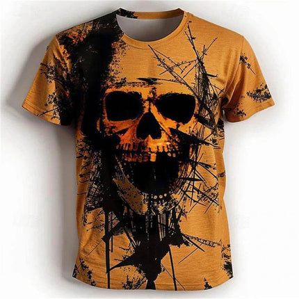 Men Halloween Fashion 3D Skull Shirts - Mad Fly Essentials