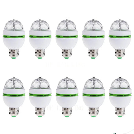 LED Party Light Birthday E27 Auto Rotating Stage Light - LED Party Light - Thebse - Mad Fly Essentials