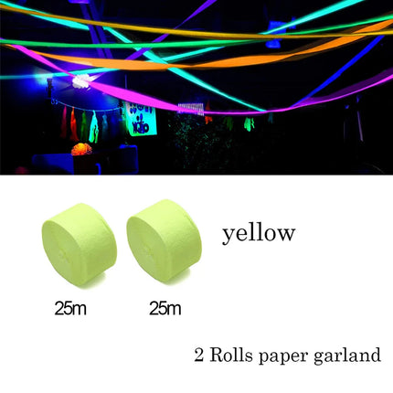 Luminous Neon Birthday Party Balloon Sets