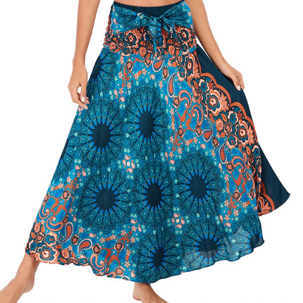 Women's Summer Bohemian Long Skirts