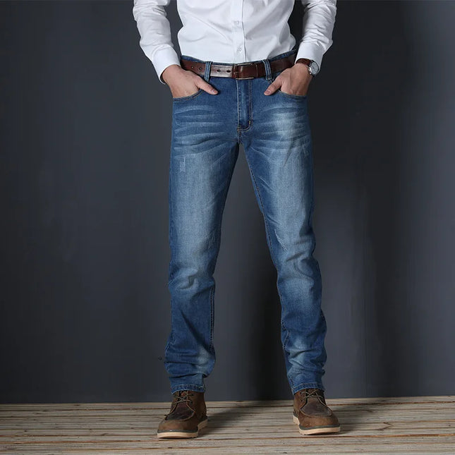 Jeans Men Designer Business Fashion Trousers - Jeans - Brother Wang - Mad Fly Essentials