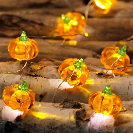 Halloween Pumpkin LED String Lights - Mad Fly Essentials