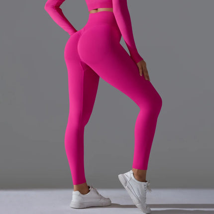 Fitness Leggings Women Seamless Bubble Butt Leggings - Fitness Leggings - Peeli - Mad Fly Essentials