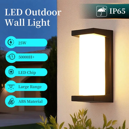 LED Wall Sconce Modern Outdoor Sensor Light - LED Wall Sconce - Clode - Mad Fly Essentials