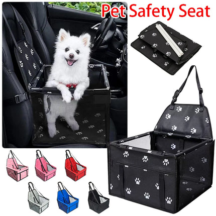 Pet Booster Seat Foldable Waterproof Dog Carrier Auto Seat - Pet Booster Seat - Pet Essentials - Mad Fly Essentials