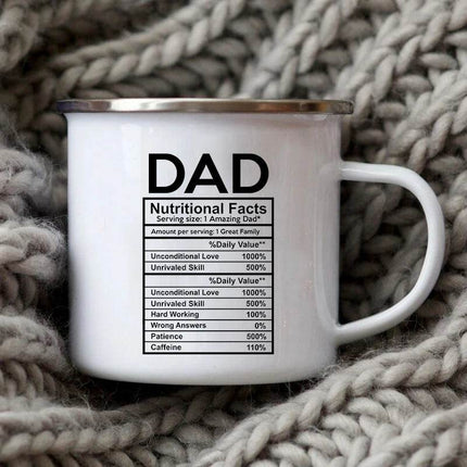 Dad Nutritional Facts Coffee Mug - Mad Fly Essentials