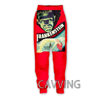 Men Fashion Frankenstein 3D Casual Fitness Pants