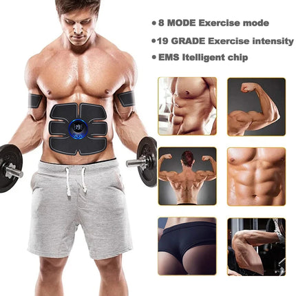 USB Rechargeable EMS Muscle Stimulator Massager