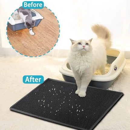 Cat Litter Mat Waterproof Scratch Pad - Mad Fly Essentials