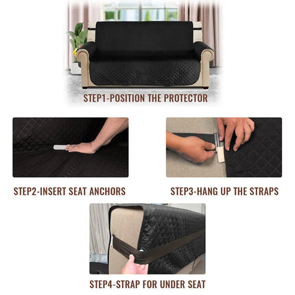 Waterproof Quilted Washable Sofa Furniture Protector
