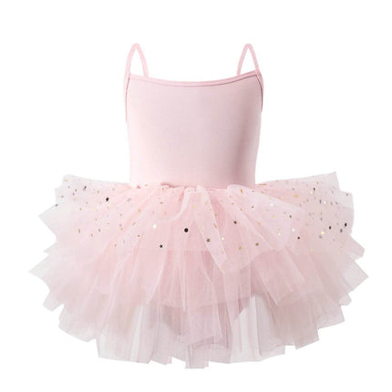 Baby Girl 1-8y Sleeveless Pink Princess Tutu Dress - Mad Fly Essentials