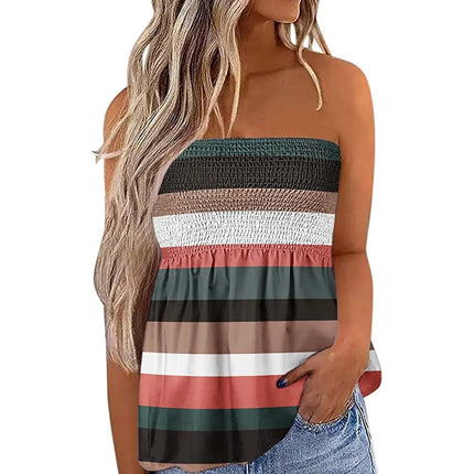 Crop Top Women Sleeveless Butterfly 3D Top - Crop Top - GACVGA - Mad Fly Essentials
