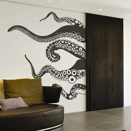 3D Wall Sticker Large Octopus Tentacles Ocean Sticker - 3D Wall Sticker - Nicelet - Mad Fly Essentials