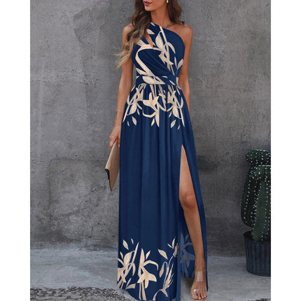 Maxi Dress Women Sleeveless Solid Evening Party Dress - Maxi Dress - Cozok - Mad Fly Essentials
